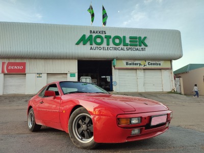 Porsche 944 repaired and ready for the road